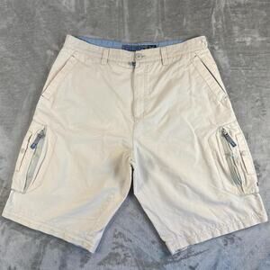 Quicksilver Shorts Mens 36 Beige Cargo Authentic Collection Khaki Streetwear